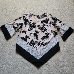 Alfani Floral Tunic